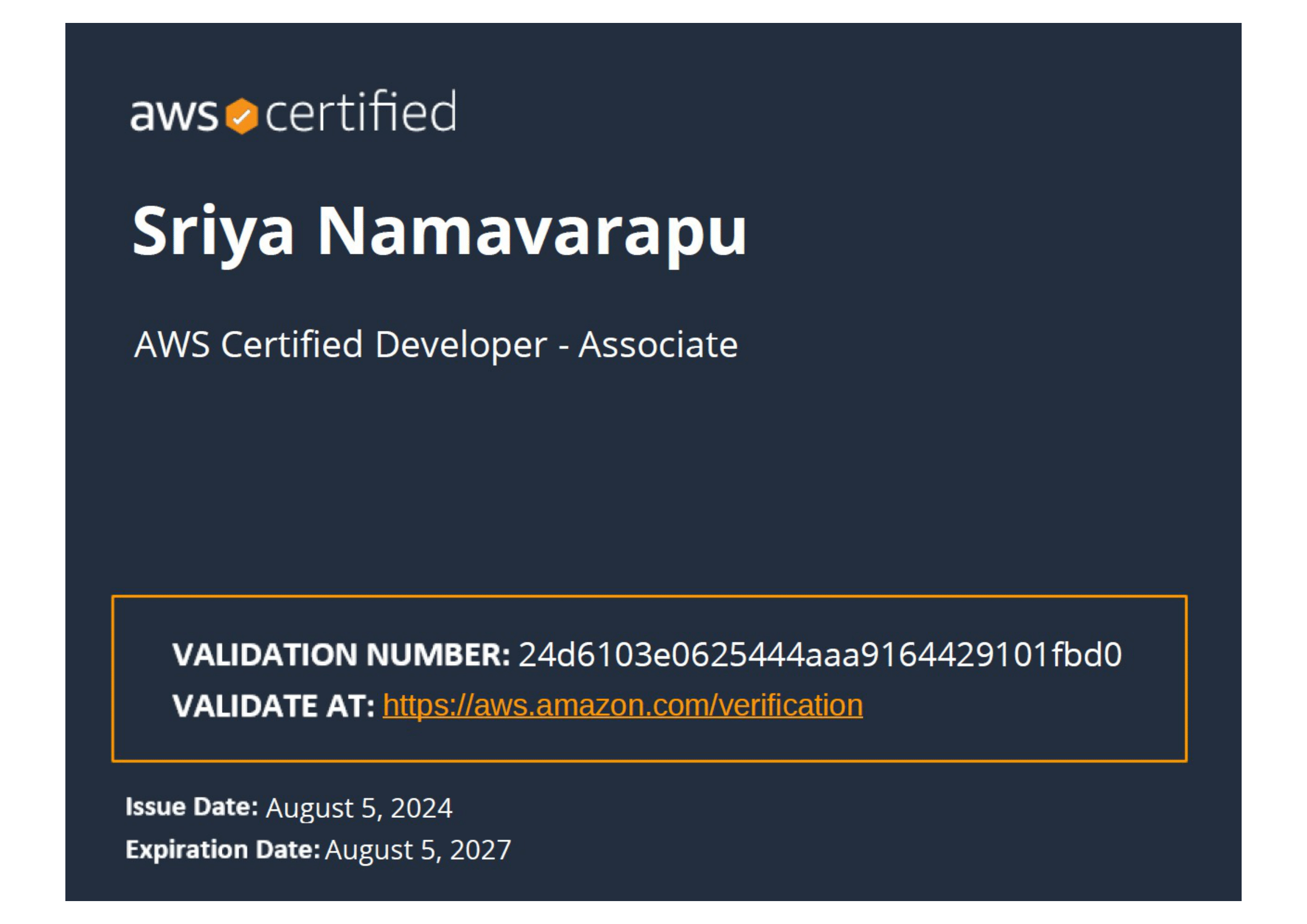 AWS Cloud Practitioner