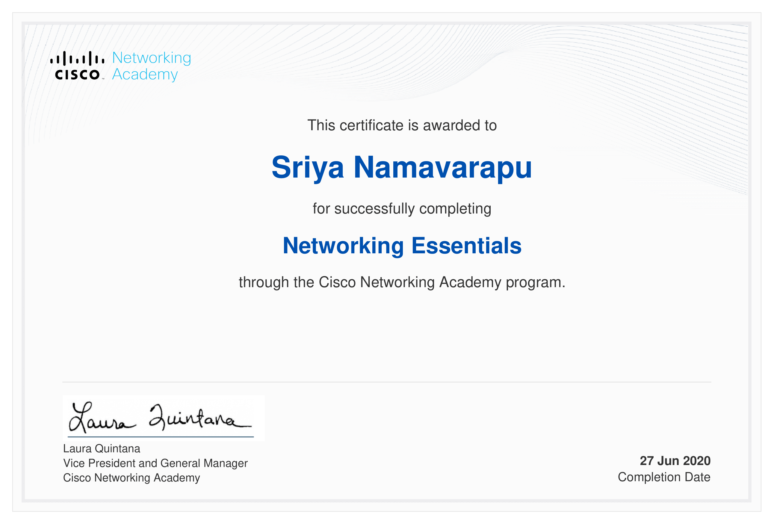 CCNA Networking Essentials